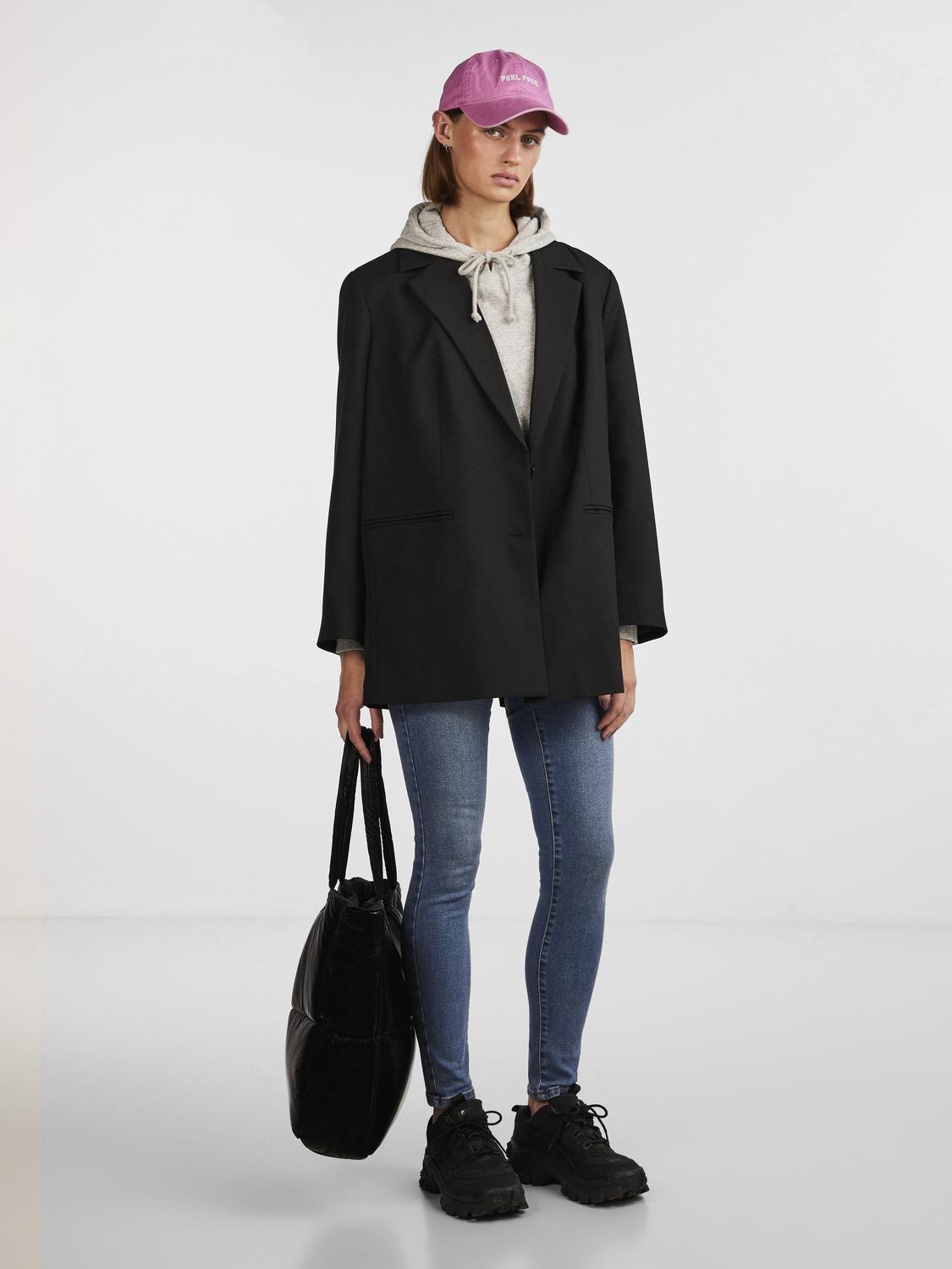 PCDANA Highwaist Jeans - Medium Blue Denim